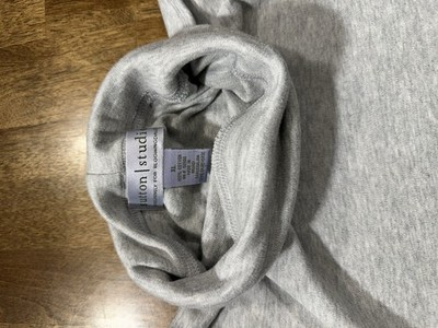 Sutton Studio Women s XL Turtleneck Sweater Gray 100% Cott Bloomingdale s Luxury