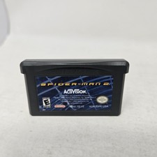 Spider-Man 2 (Nintendo Game Boy Advance, 2004) TESTED AND WORKING