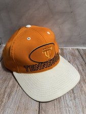 Vintage University Of Tennessee SnapBack Hat Orange  White