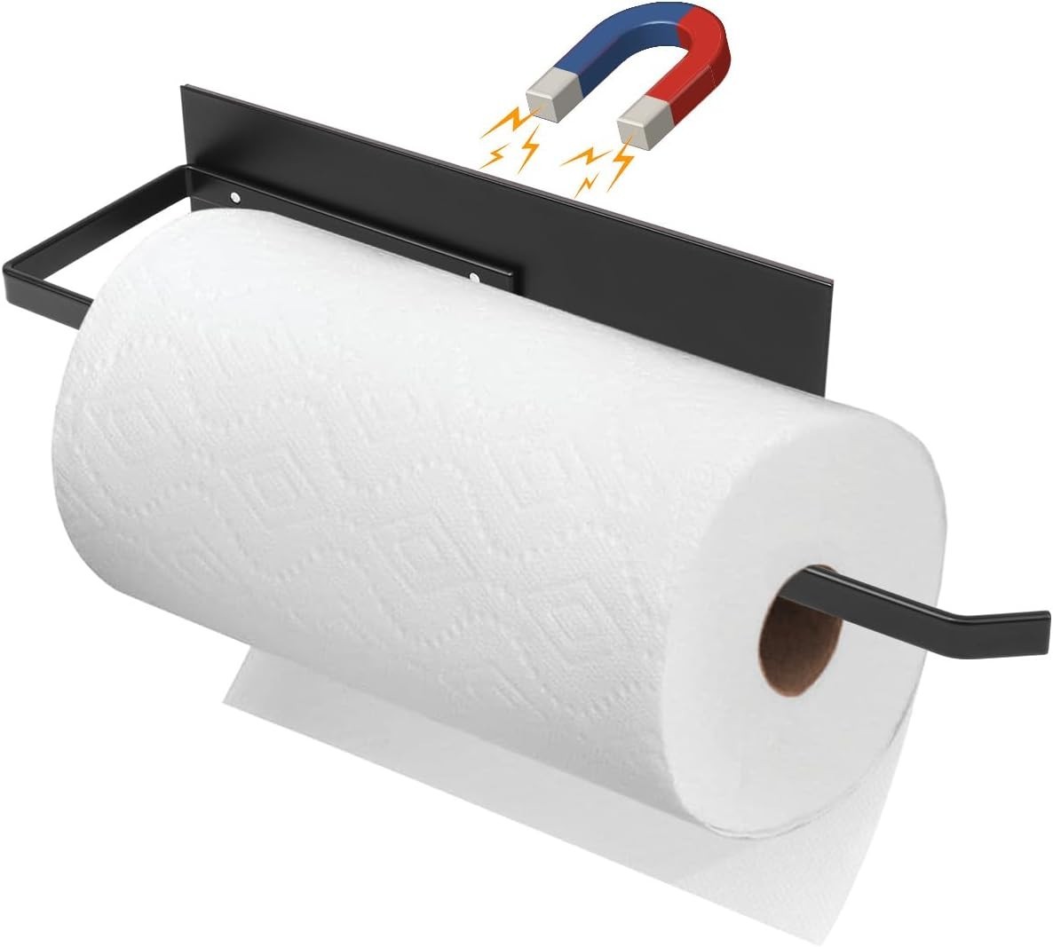 Magnetic Paper Towel and Toilet Roll Holder for Fridge