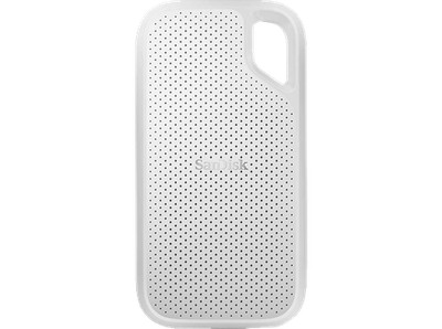 SANDISK Extreme  Portable SSD Festplatte, 1 TB SSD, extern, Weiß