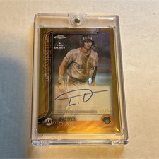 Topps 2024 Chrome Pro Debut Gold Refractor Lisbel Diaz /50 Giants PDC-137