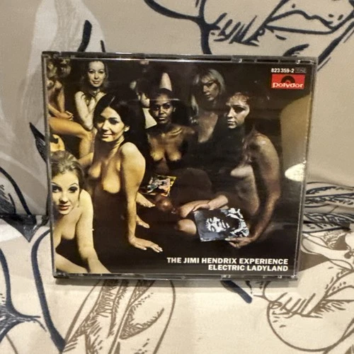 JIMI HENDRIX EXPERIENCE - Electric Ladyland 2 CD RARE NUDE COVER WEST GERMANY LN