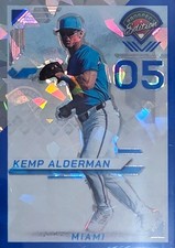 2025 Panini Prospect Edition - Kemp Alderman #175 Blue Ice Prizm /299 (RC)