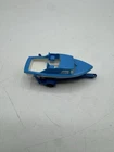 Vintage Matchbox Lesney No. 9 Cabin Cruiser Boat and Trailer Blue/White No Box