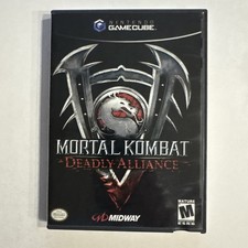 Mortal Kombat: Deadly Alliance Nintendo GameCube Black Label CIB Complete Tested