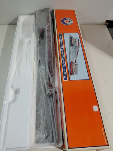 Cargador transportador de madera Lionel 6-24152 calibre O modelo ferrocarril con caja | Condition: Used