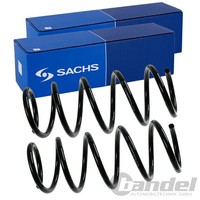 2X Sachs Fahrwerksfeder Vorderachse Passend FüR Opel Corsa D (S07) 1.3 Cdti