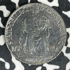 1942 Vatican City 50 Centesimi Lot#C6087 Nice!