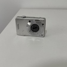 Sony Cybershot DSC-W50 Digital Camera SILVER FOR PARTS NOT WOKRING
