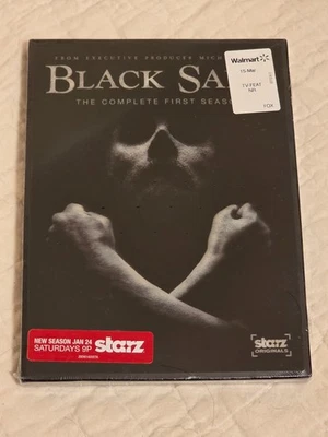 Black Sails The Complete First Season DVD 2014 Starz New,Sealed,Free Shipping - Image 1 of 4
