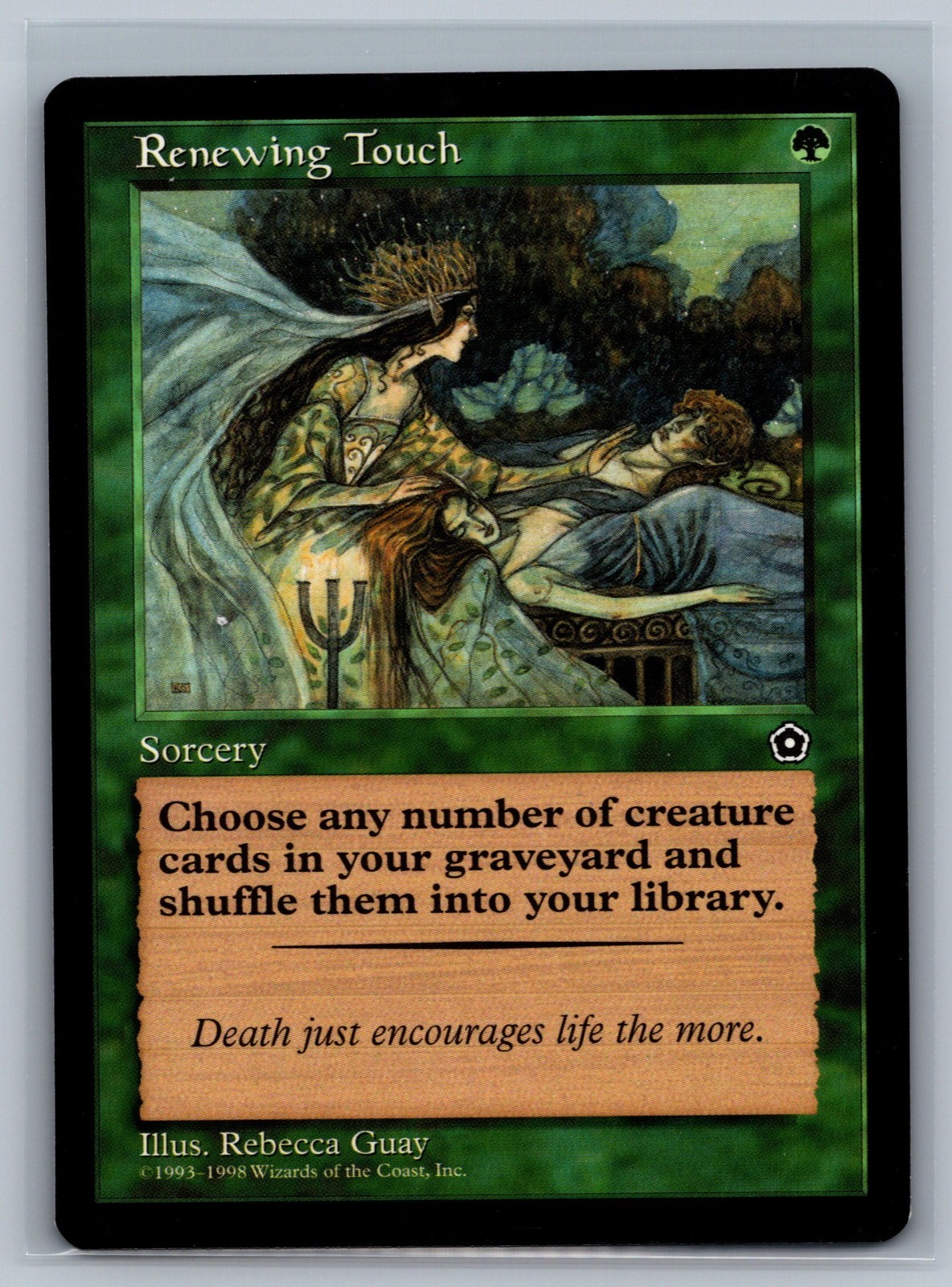 Magic The Gathering Portal Second Age Renewing Touch MTG TCG CCG