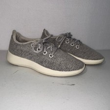 Allbirds Women's Wool Runners Grey Lace Up Casual Comfort Sneakers Size 9