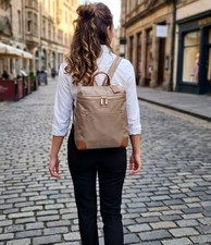 ZAINO DA DONNA BEIGE GIANMARCO VENTURI GMV9037 BORSE MODA ACCESSORI 2026