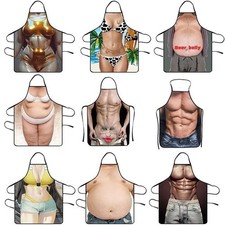 Aprons For Men And Woman Funny Adult Funny Chef Apron Humorous Washable Novelty.