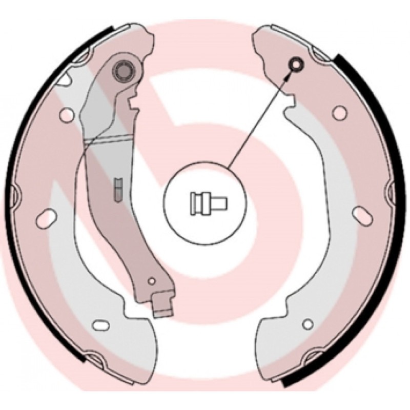 Für BREMBO S 24 538 HAM JAWS. FORD TRANSIT 00- - Bild 5