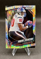 Andre Johnson /249 Skewed Prizm 2025 Prizm Black #67 Houston Texans