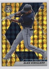 2021 Panini Mosaic Rookie Reactive Yellow Mosaic Prizm Alex Kirilloff #252 0yj6