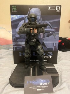 Halo 3: ODST Buck PVC Statue – Xbox Gear Shop Exclusive – #1194/2000