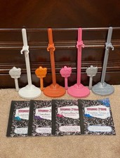 Monster High doll 1st Wave G1 Creeproduction 2024 Display Stand Diary Brush Lot