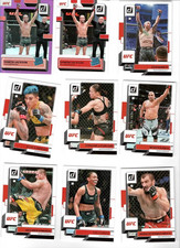 21-Card UFC Lot Panini Donruss Chronicles Select - Usman, Royce Gracie, /99 RC