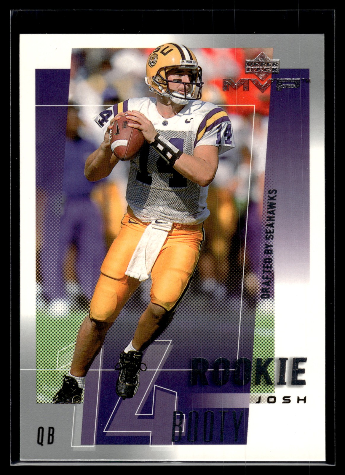Josh Booty 2001 Upper Deck Rookie F/X Card #282c