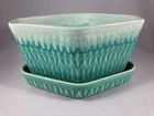 Vintage HULL Coronet #202 Art Pottery Flower Pot - Hard-to -Find Diamond Shape!