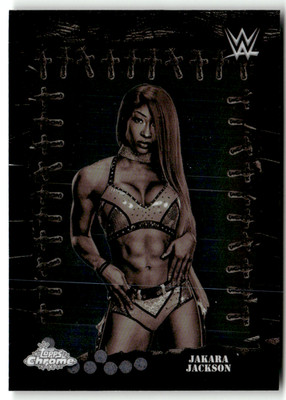 Topps Chrome WWE x Cactus Jack 2025 No. FMP-6 Jakara Jackson Famed Phantoms