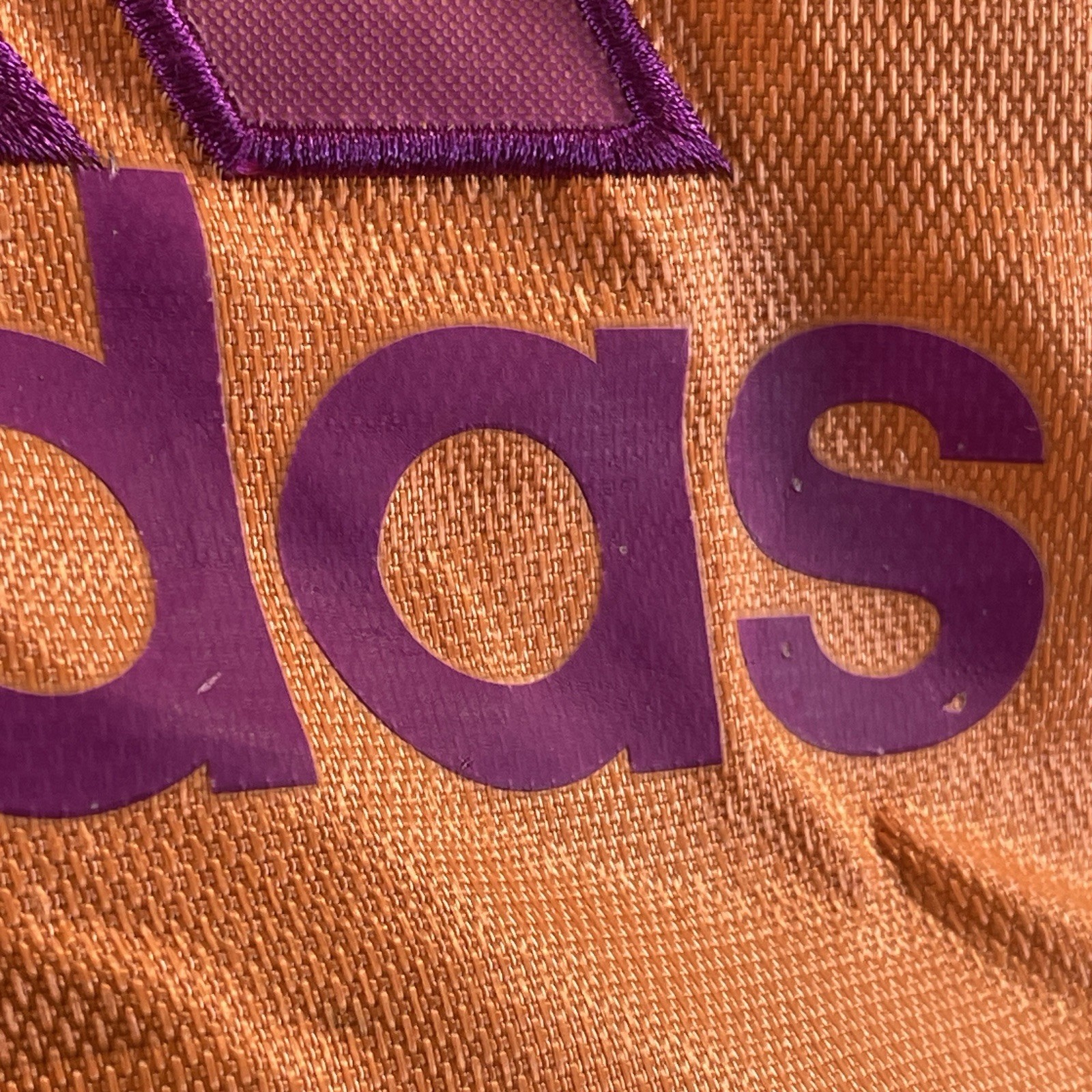 Adidas Drawstring Backpack Orange Black Purple St… - image 13