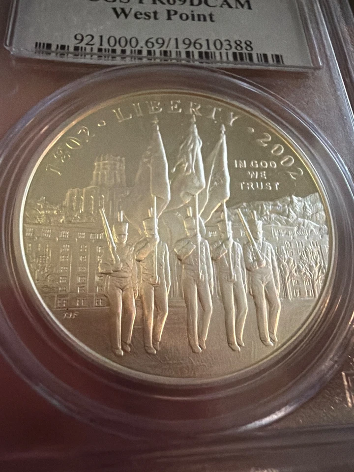 2002-W Bicentennial 1802-2002 West Point PCGS PROOF 69 DCAM - Image 3 of 4