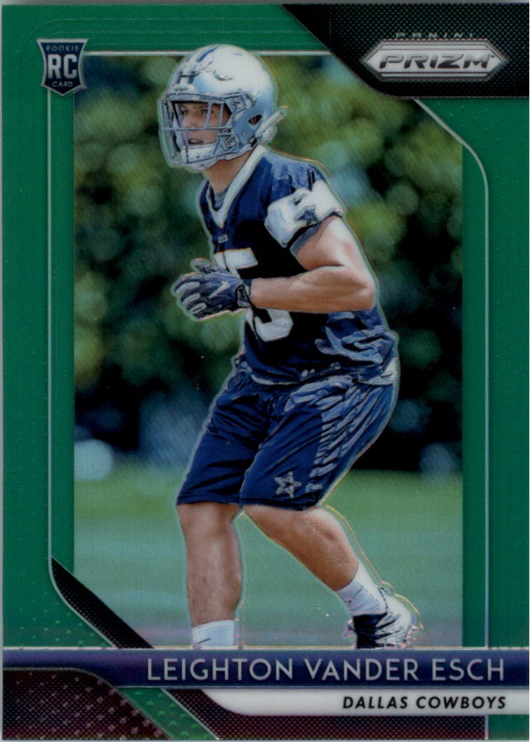2018 Panini Prizm Prizms Green #250 Leighton Vander Esch - FB