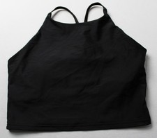 Old Navy Women's Light Support PowerSoft Sports Bra CN6 Black Jack Large