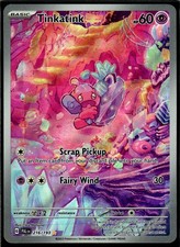 Tinkatink 216/193 Illustration Rare Paldea Evolved Pokemon LP on eBay