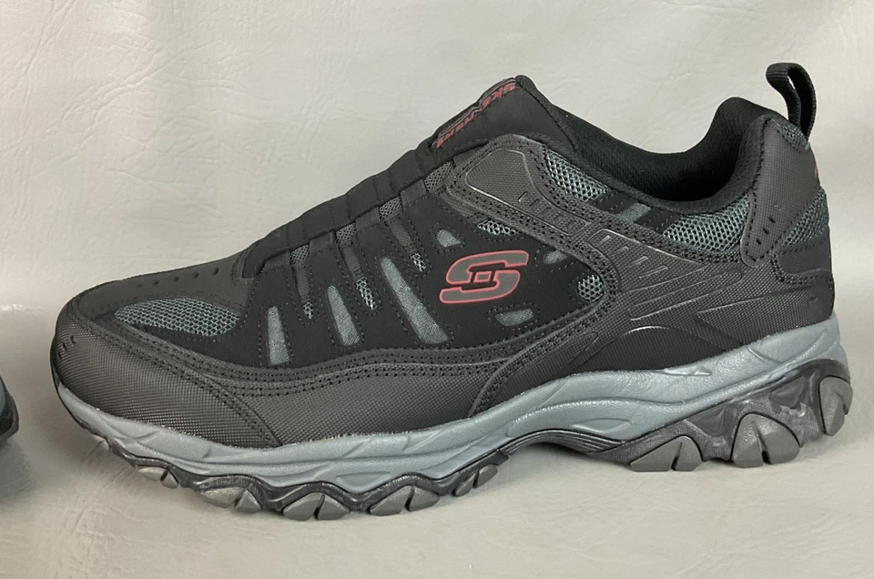 Skechers Men's After Burn M.Fit Charcoal/Black (50125/CCBK - 50125EWW/CCBK) 11.5 - Image 4 of 4