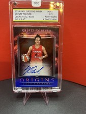 Kristi Toliver- 2024 Panini WNBA “BLUE”Origins Leg. Sign. OCG-8.5 #05/25 SSP