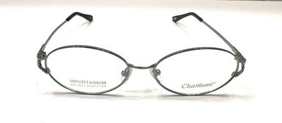 NEW CHARMANT LINE ART GM-3691 BROWN AUTHENTIC EYEGLASSES 51-17-135