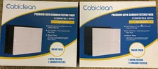 AP-1512HH Compatible Carbon Filters NIB 2 total boxes Cabiclean