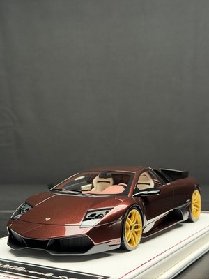 Lamborghini Murcielago LP670-4 SV (Dark Met Brown) [Davis & Giovanni] 1:18 scale