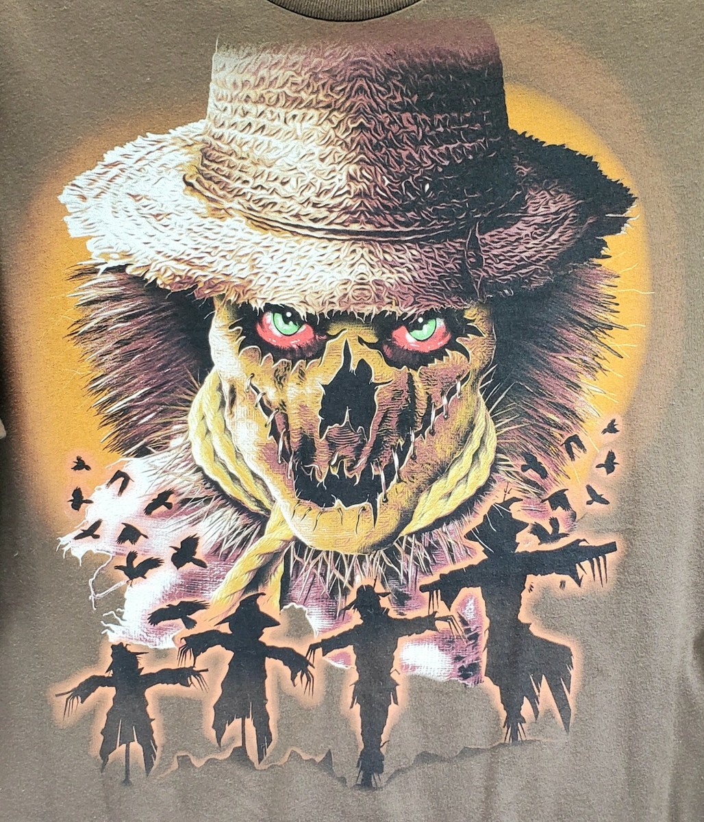 Halloween T-Shirt ~ New With Tags, Men's Brown Scarecrow King