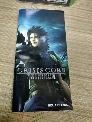 Crisis Core: Final Fantasy VII - Édition Metallic Silver - Sony PSP - NTSC-J (Japon) - Complet Boîte Et Notice