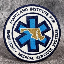 Ems 4 Patch Maryland Institute For Emergency Medical Services Systems 
