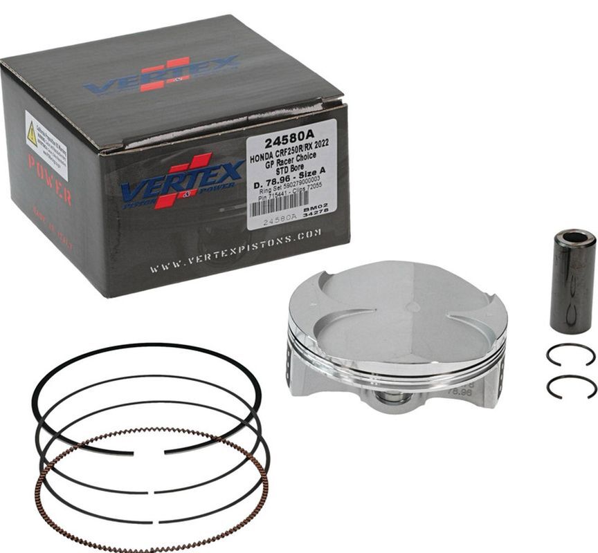 Piston CRF 250R 78.98mm pour réparer la perte de puissance des Honda 2022-2024