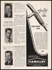 1946 Camillus Cutlery New York Has The Edge 73 Pocket Knife Vintage Print Ad 1946 Camillus Cutlery New York Has The Edge 73 Pocket Knife Vintage Print Ad