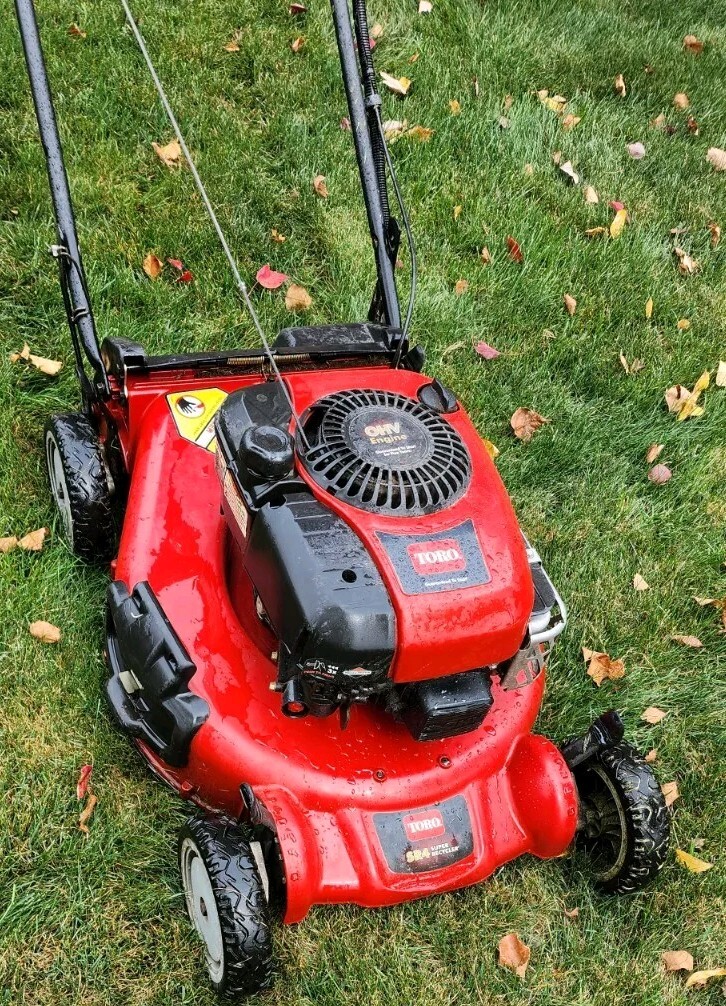 Old Toro Self Propelled Lawn Mower Toro Recycler 22-in Gas Self