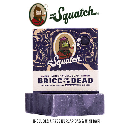 New! Dr. Squatch - BRICC OF THE DEAD - Limited Edition Halloween