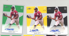 2020 Leaf Perfect Game Auto Three card lot Jquann Smith