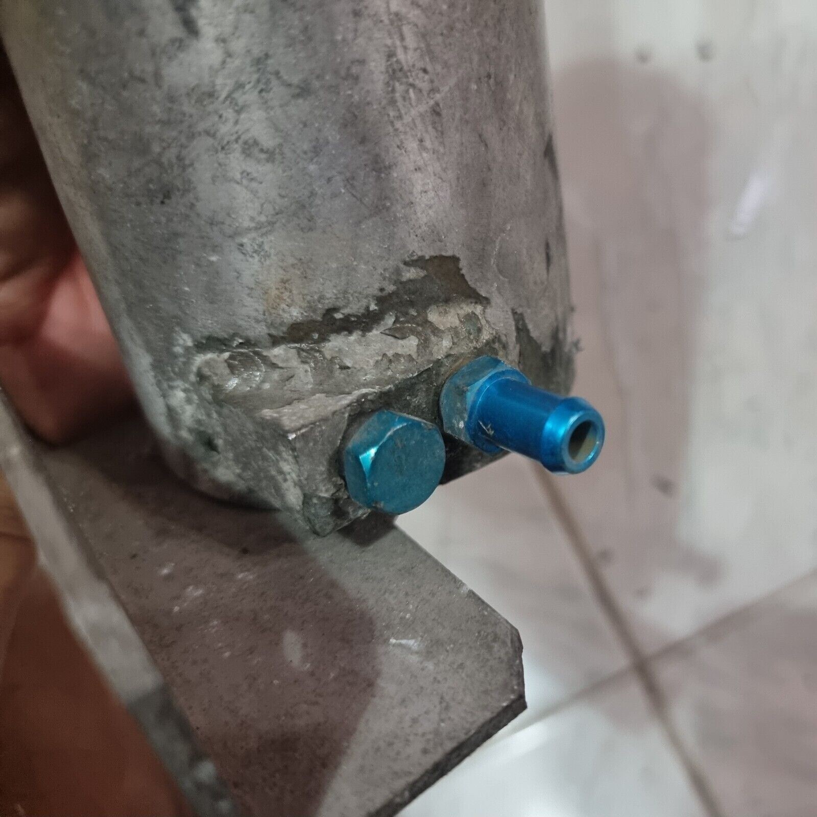 RG RACING GEAR Radiator Reserve Water Tank Bottle EG6