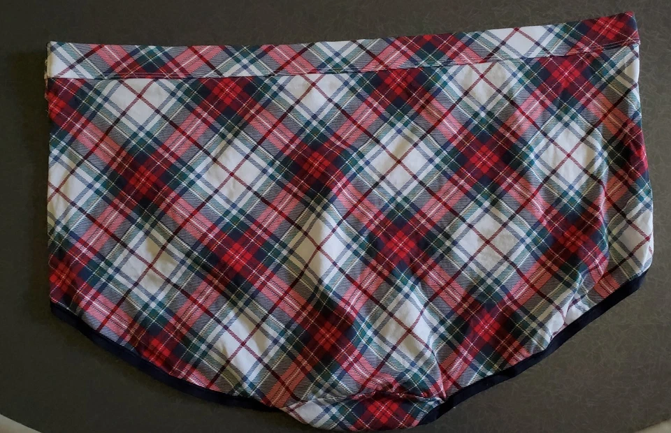 Lane Bryant CACIQUE Algodón Calzoncillo Panty ROJO CUADROS Tartán Cuadros Plus 30/32 5X Nuevo con Etiquetas Foto 2 de 3