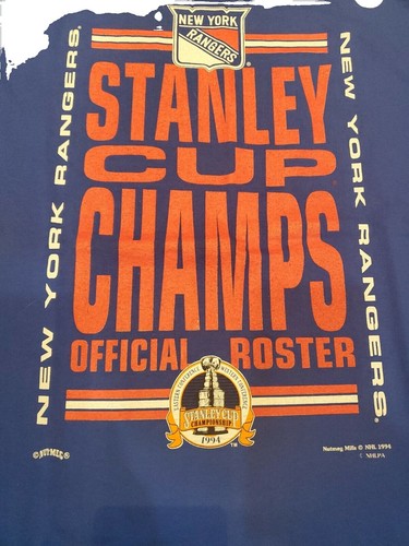 New York Rangers 1994 Modells Promo Stanley Cup Champion Poster