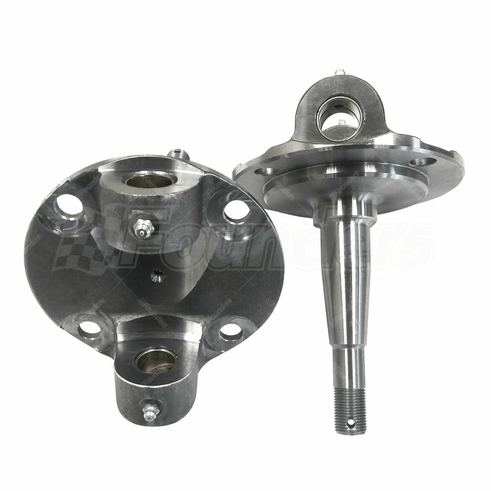 Eje recto eje redondo con kit de pasador King para Ford 1928-1948 Foto 2 de 4